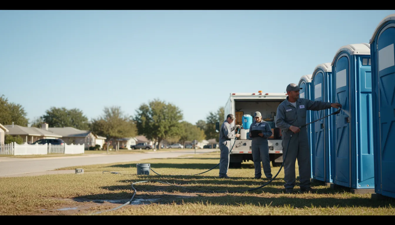 Long-Term Portable Toilet Rental in Whitney, TX near me